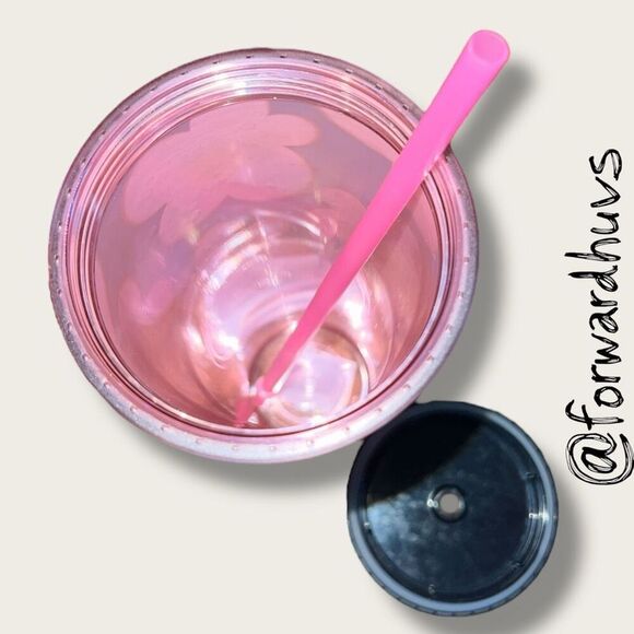 Starbucks 2025 Valentine's Day Pixel Heart Venti Tumbler - Replacement Straw - Picture 7 of 9